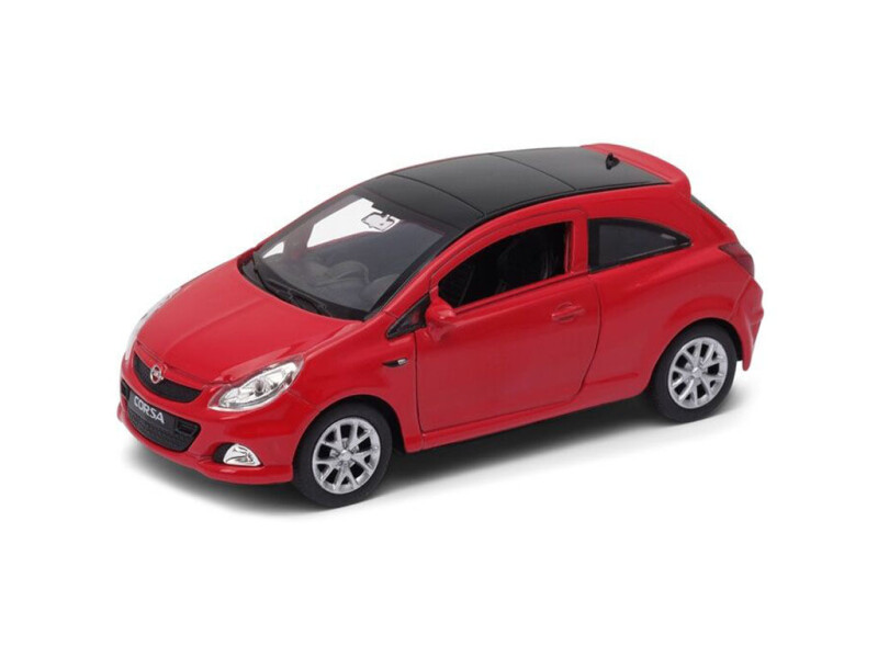 Welly Opel Corsa OPC 1:34 červený